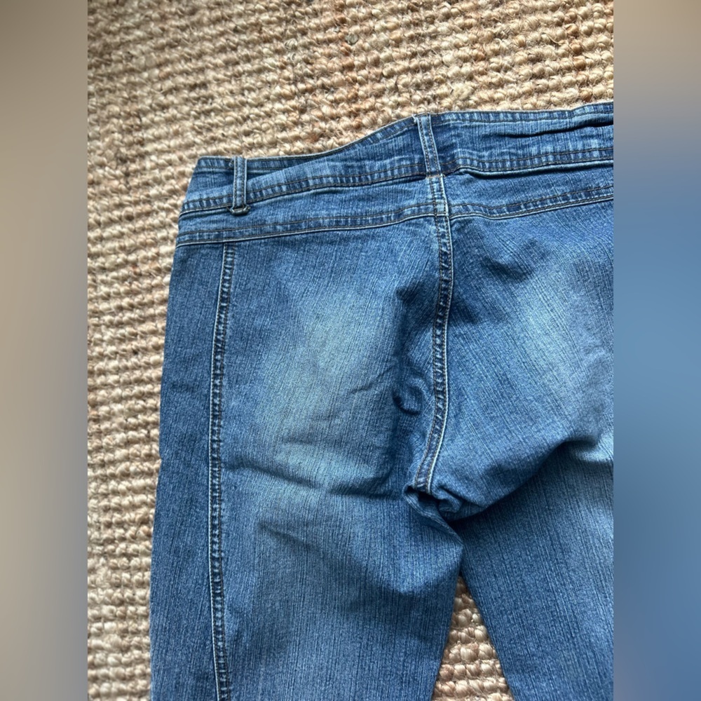 Vintage 90s stretch flares / low waist - Picture 12 of 12